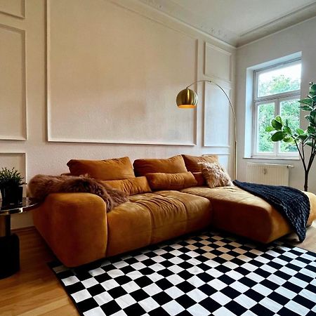 Charmanter Altbau In Schleussig Mit Balkon Lipsia Esterno foto